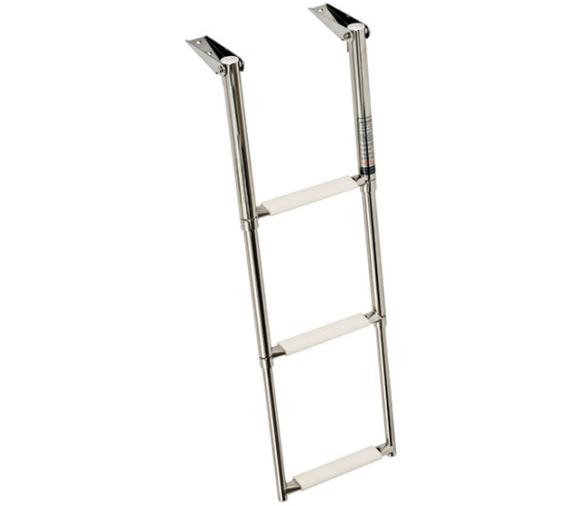Escalera Telescopica Inox Standard 3 Peldaños