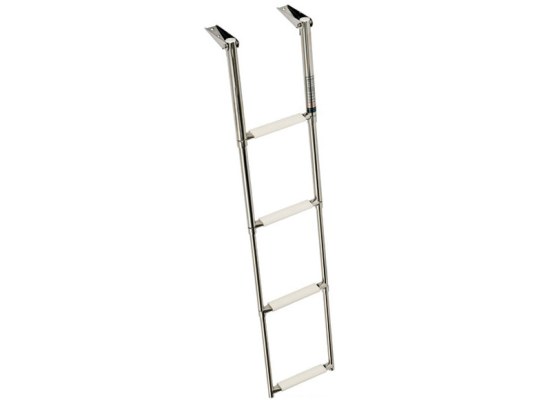 Escalera Telescopica Inox Standard 4 Peldaños