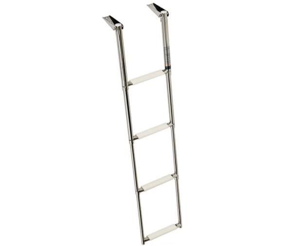 Escalera Telescopica Inox Standard 4 Peldaños