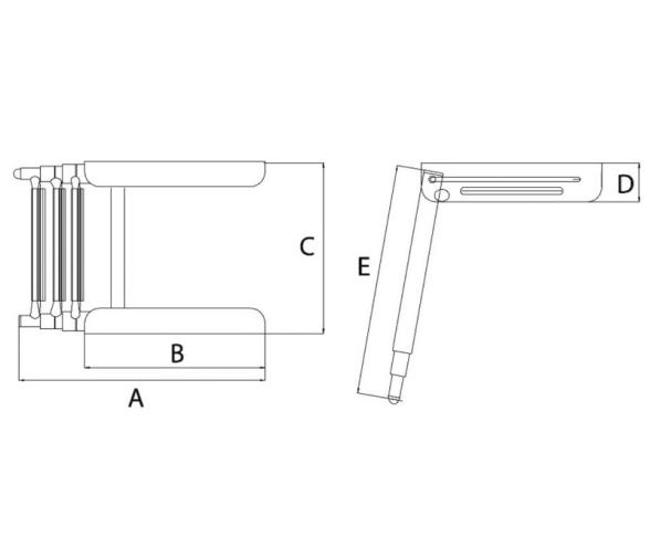 Escalera Telescópica para Plataforma de Proa 40.472.03/05