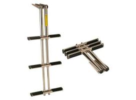 Garelick Escalera Telescopica Plegable para Montaje en Plataforma