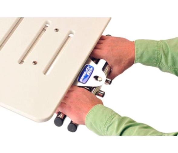 Garelick Escalera Telescopica Plegable para Plataforma