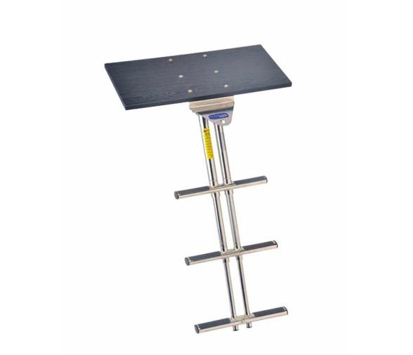 Garelick Escalera Telescopica Plegable para Plataforma
