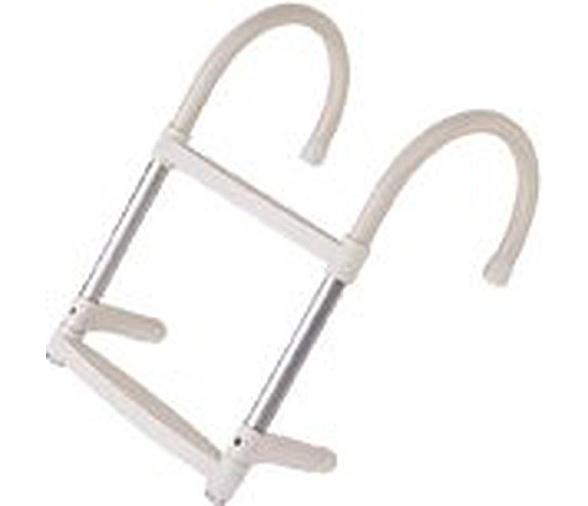 Escalera de Aluminio 2 Peldaños Ajustables