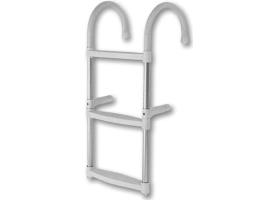 ESCALERA DE ALUMINIO 3 PELDAÑOS AJUSTABLES