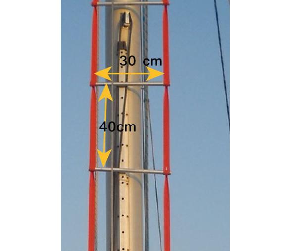 Escalera para Mastil Antitorsion
