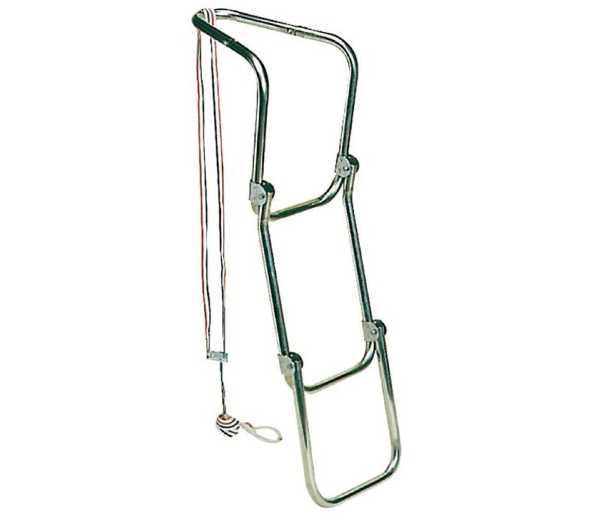 Escalera Plegable para Botes Hinchables