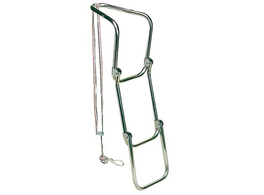 Escalera Plegable para Botes Hinchables