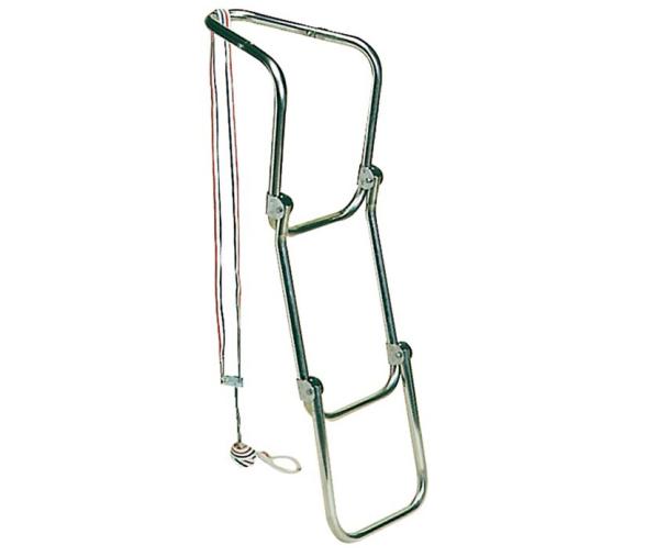 Escalera Plegable para Botes Hinchables