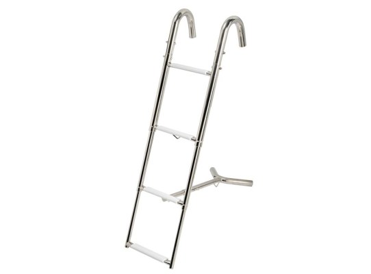 Bow 4 Steps Telescopic Ladder
