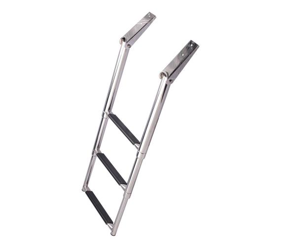 Escalera Telescopica Inox 316 3 Peldaños
