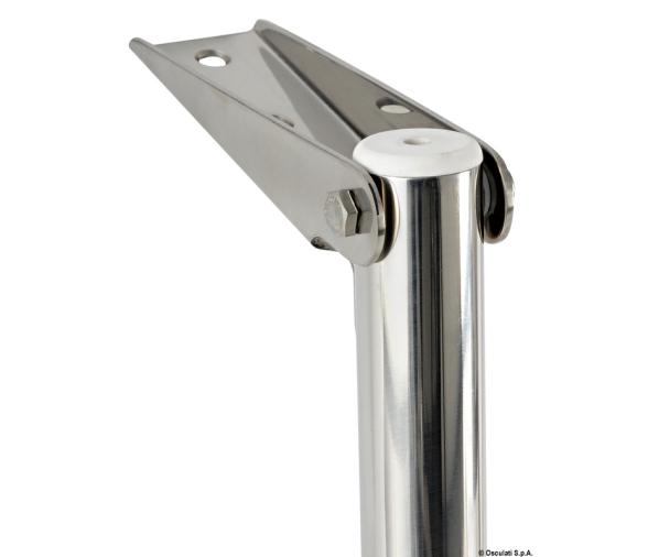 Escalera Telescopica Inox Standard 5 Peldaños Negro
