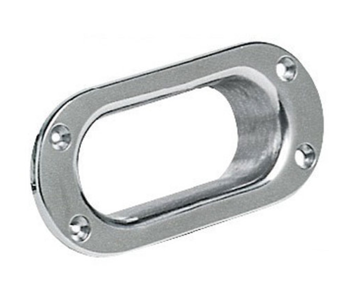 Escoben Gatera Oval Acero Inoxidable 140 x 63 mm