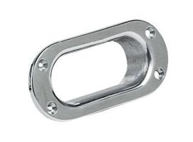 Escoben Gatera Oval Acero Inoxidable 140 x 63 mm