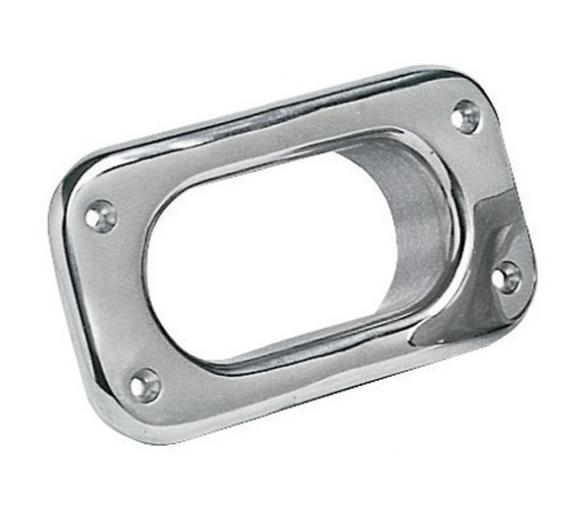 Escoben Gatera Oval Acero Inoxidable 152 x 82 mm