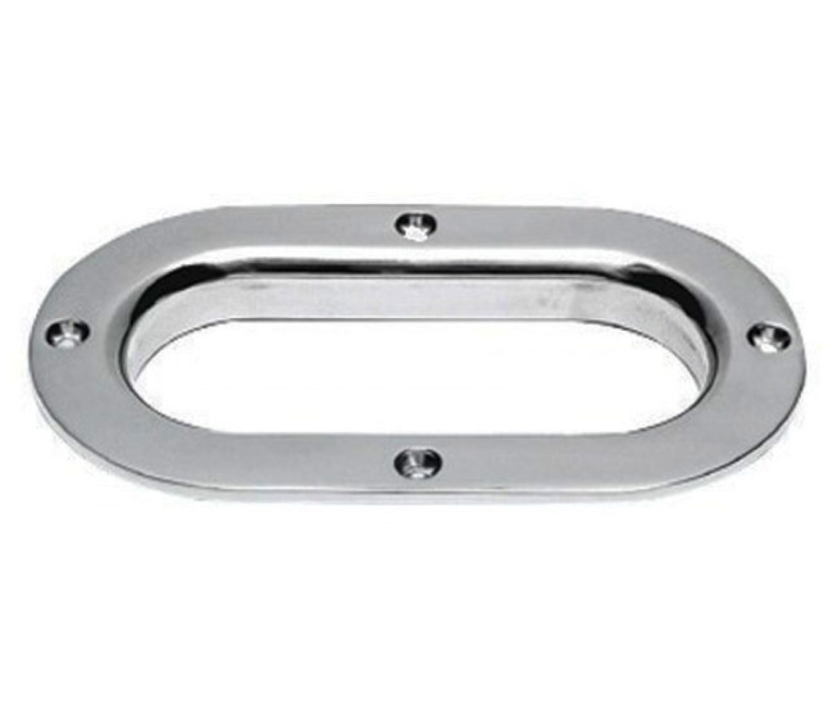 Escoben Gatera Oval Acero Inoxidable 238 x 136 mm