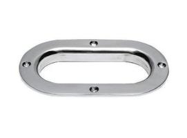 Escoben Gatera Oval Acero Inoxidable 238 x 136 mm