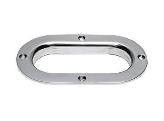 Escoben Gatera Oval Acero Inoxidable 238 x 136 mm