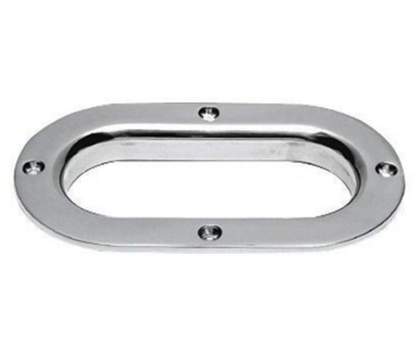 Escoben Gatera Oval Acero Inoxidable 238 x 136 mm