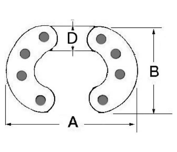 Eslabon Union Cadena Alta Resistencia Inox 316