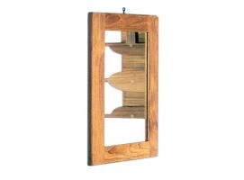 Espejo para baño en teca