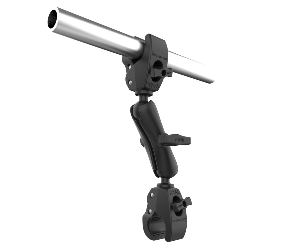 Estabilizador de motor de pesca con bases de pinza Tough-Claw de 1” - 1.6”