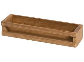 Estante para recipientes en teca