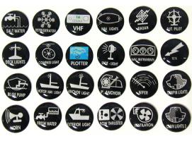 Self-adhesive Labels for Control Panels Lalizas