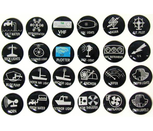 Etiquetas Autoadhesivas para Paneles de Control Lalizas