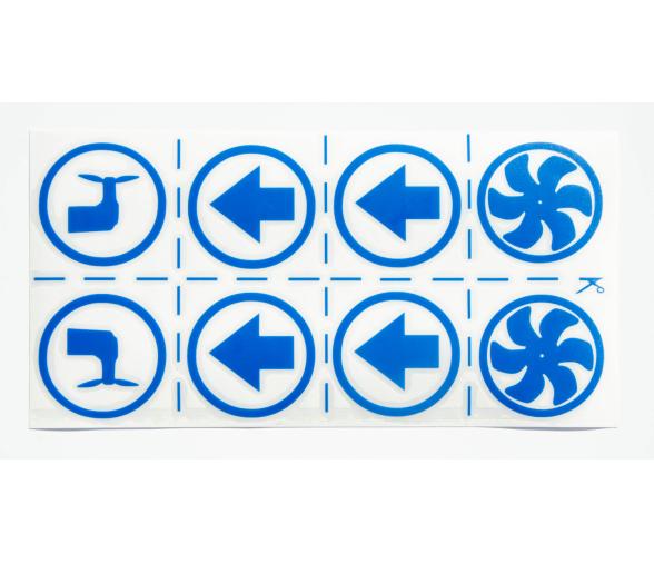 Etiquetas de Vinilo para señalizar costados de los barcos