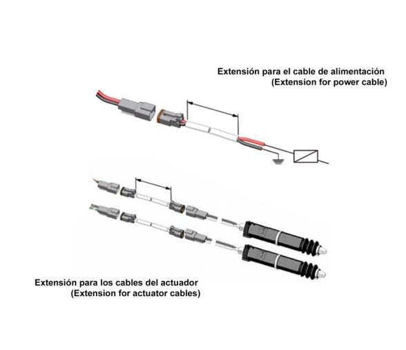 Extensión Arnés Cableado 5/6 m Kit