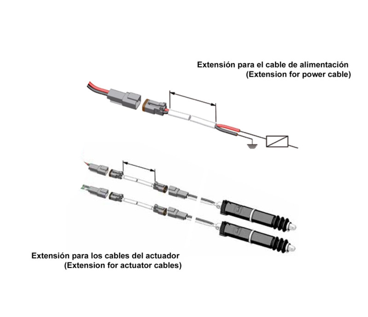 Extensión Arnés Cableado 5/9 m Kit