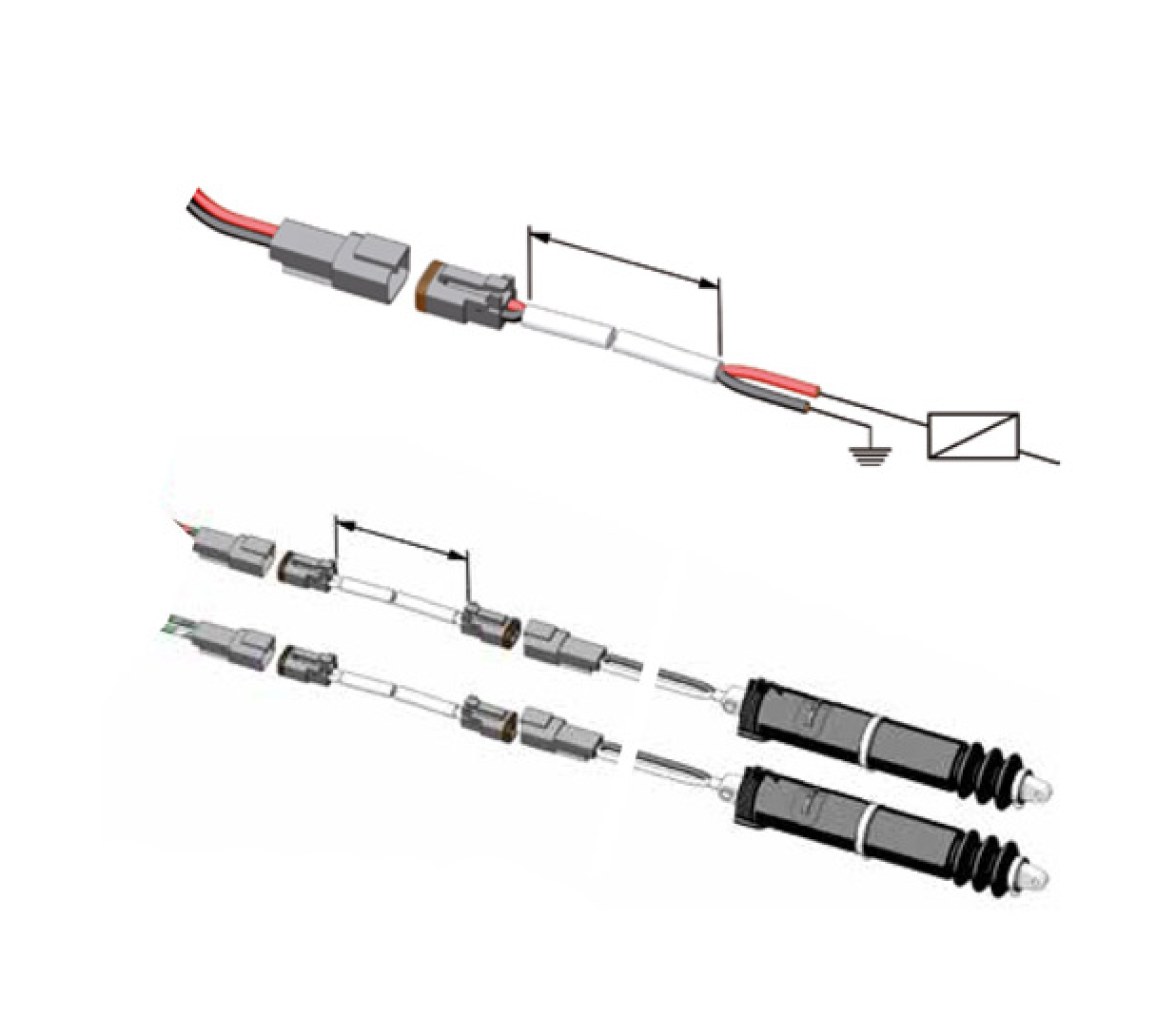 Extensión Arnés Cableado 5/9 m Kit