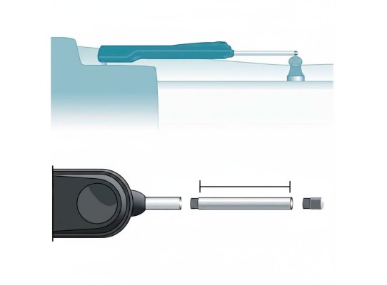 Extensión de Varilla de Empuje Simrad de 150 mm