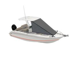 Extension Frontal Bimini T-Top Gris