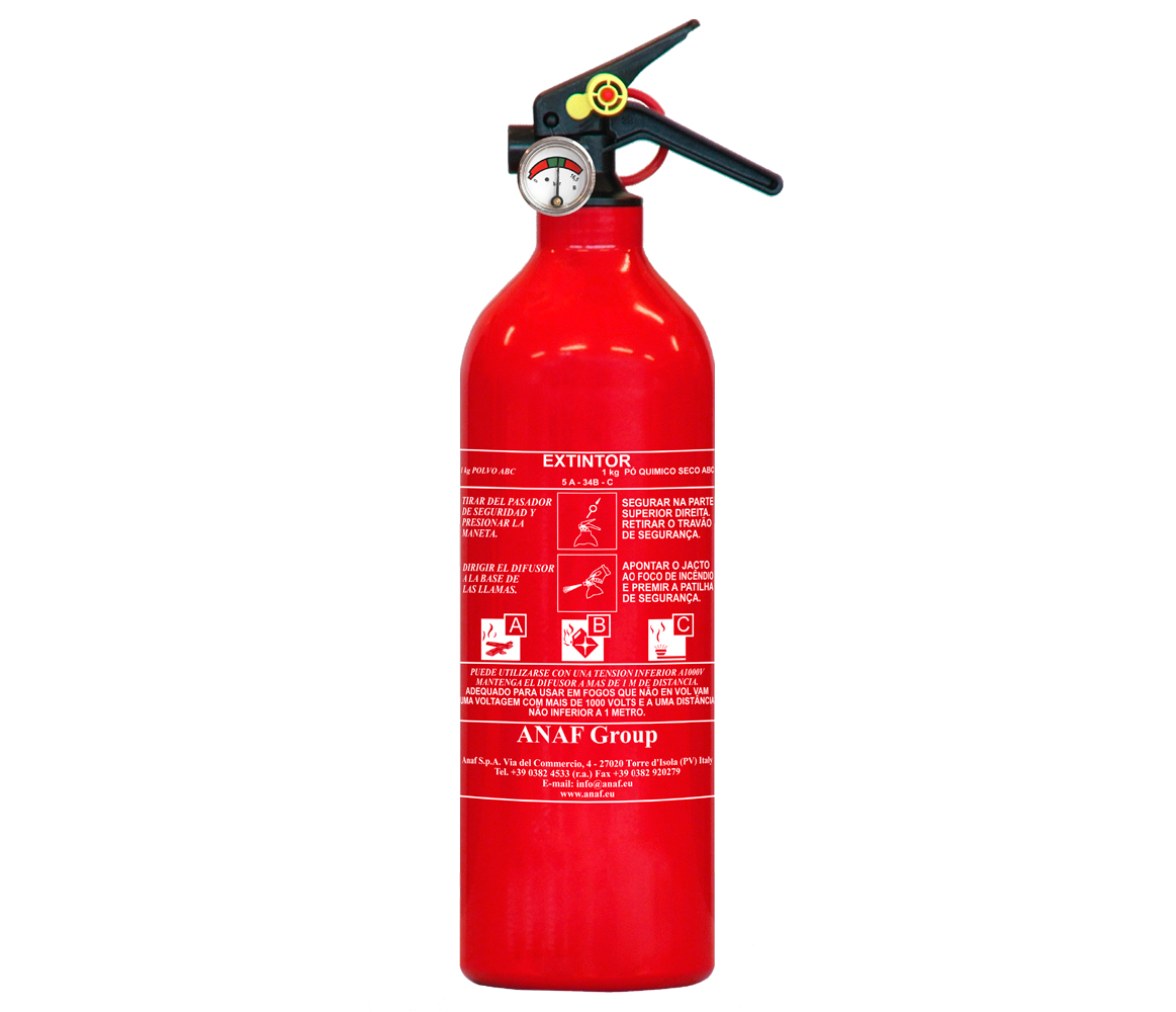 Extintor ABC 1 Kg Manual