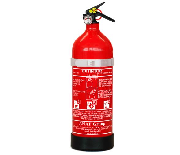 Extintor ABC 2 Kg Manual