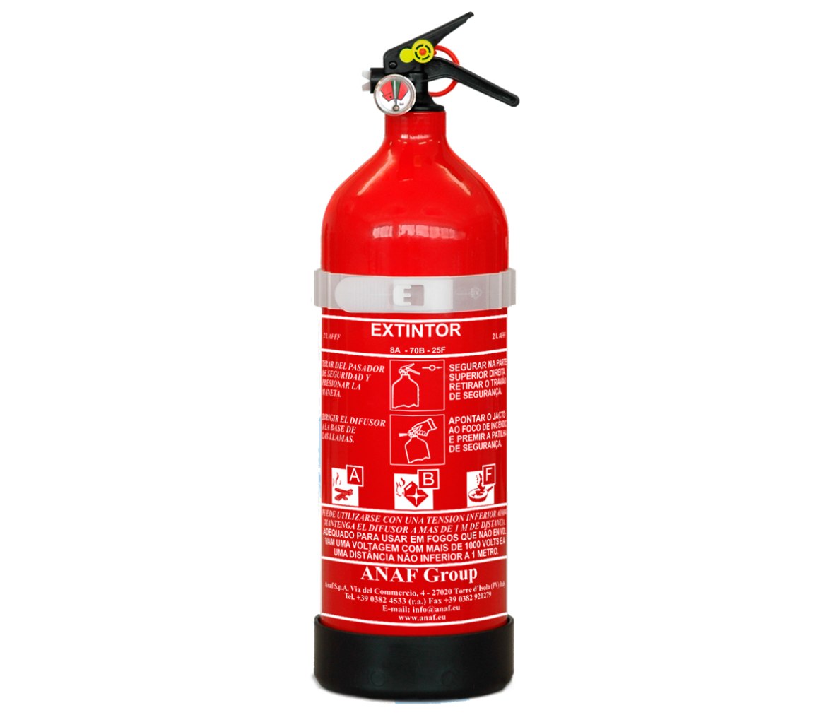 Extintor de Espuma 2 Kg Manual