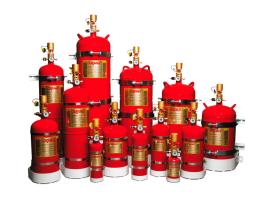 Extintores Verticales Fireboy con Agente Limpio FK-5-1-12