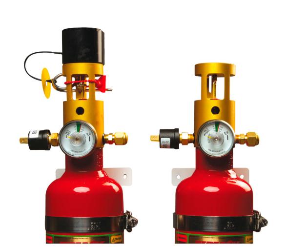 Extintores Verticales Fireboy con Agente Limpio FK-5-1-12