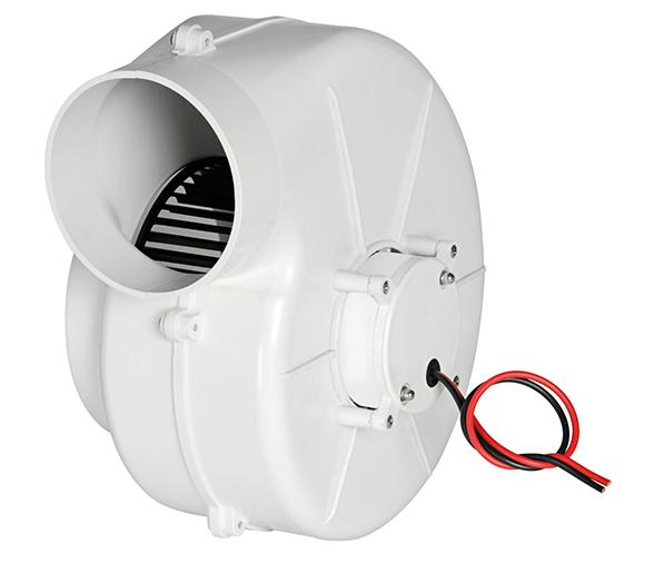 Extractor centrífugo de vapor de combustible con soporte