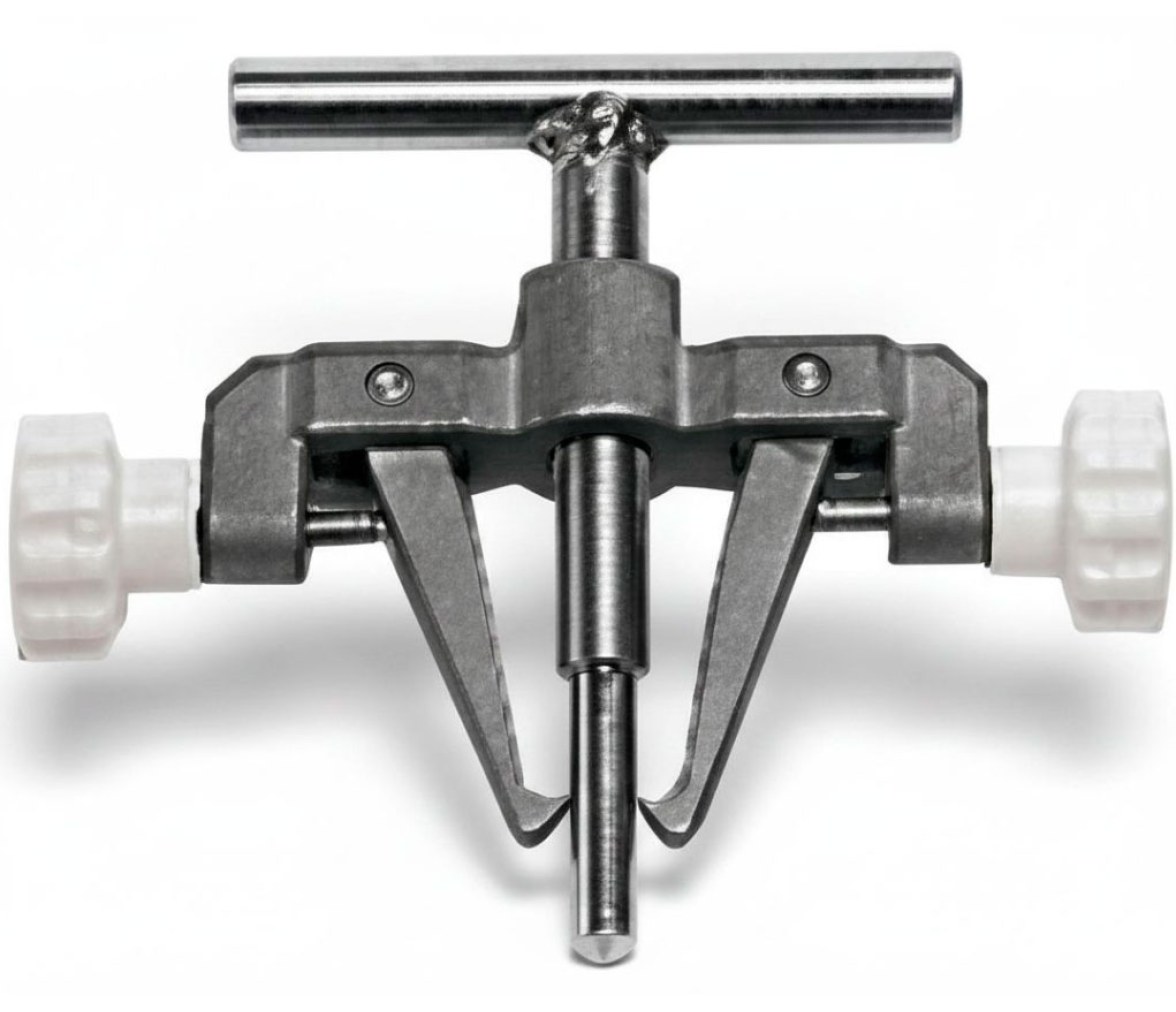 Extractores de acero inoxidable para rotores de neopreno