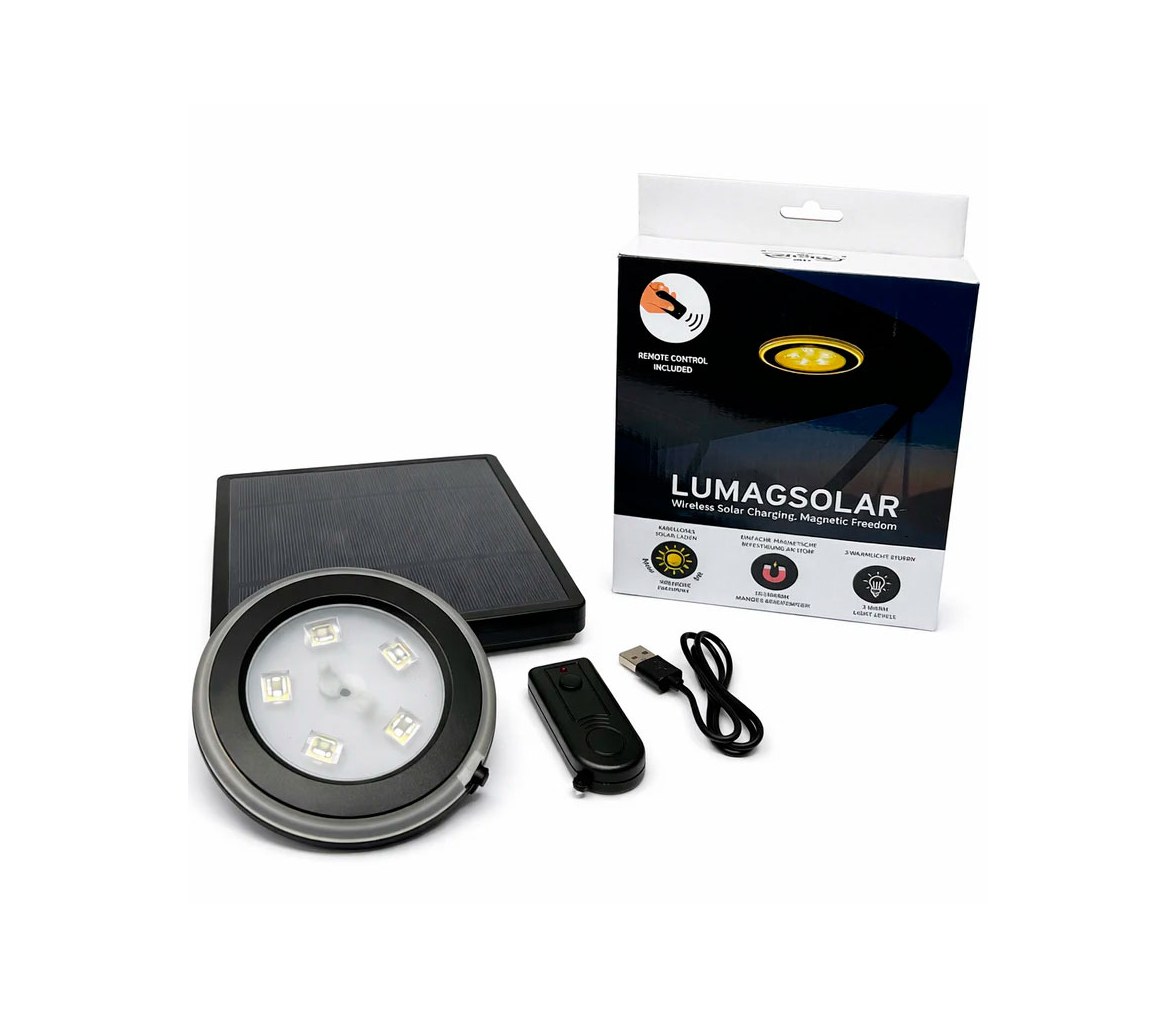 Fender Design Lumagsolar Lámpara LED con Energía Solar