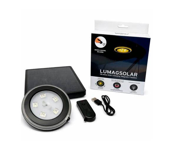 Fender Design Lumagsolar Lámpara LED con Energía Solar