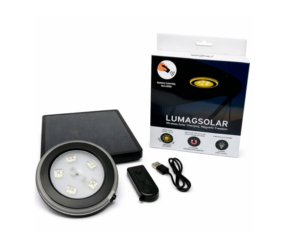 Fender Design Lumagsolar Lámpara LED con Energía Solar