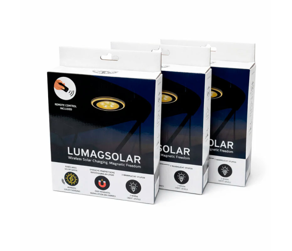 Fender Design Lumagsolar Lámpara LED con Energía Solar