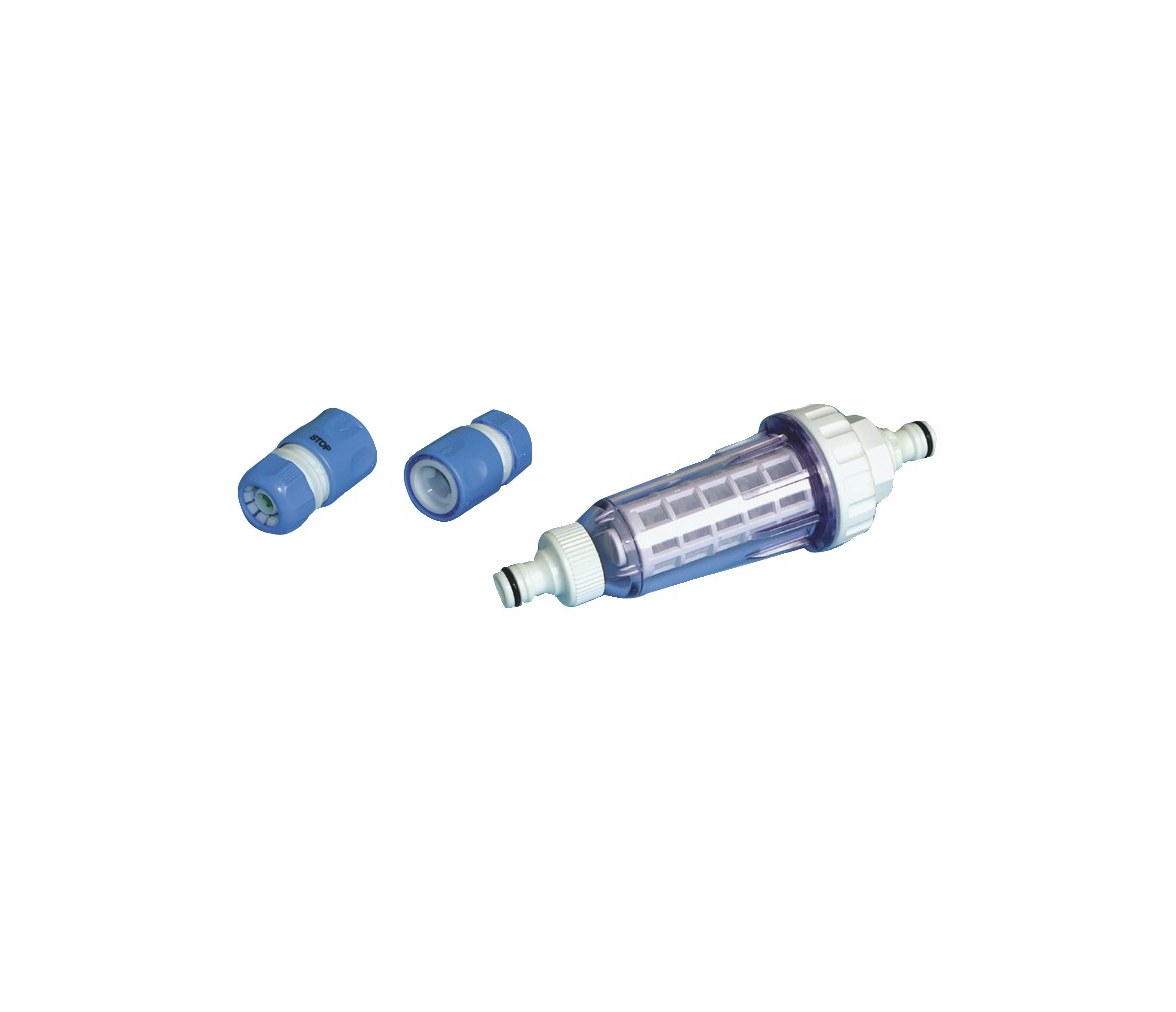 Filtro de 80 micrones, descalcificador, lavable