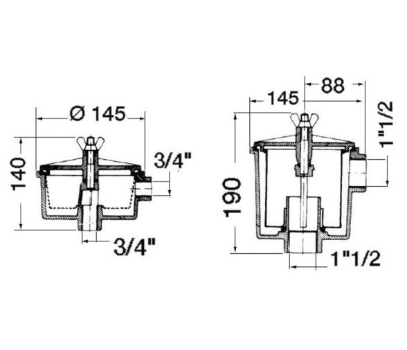 Filtro de Agua de Refrigeracion de Motor
