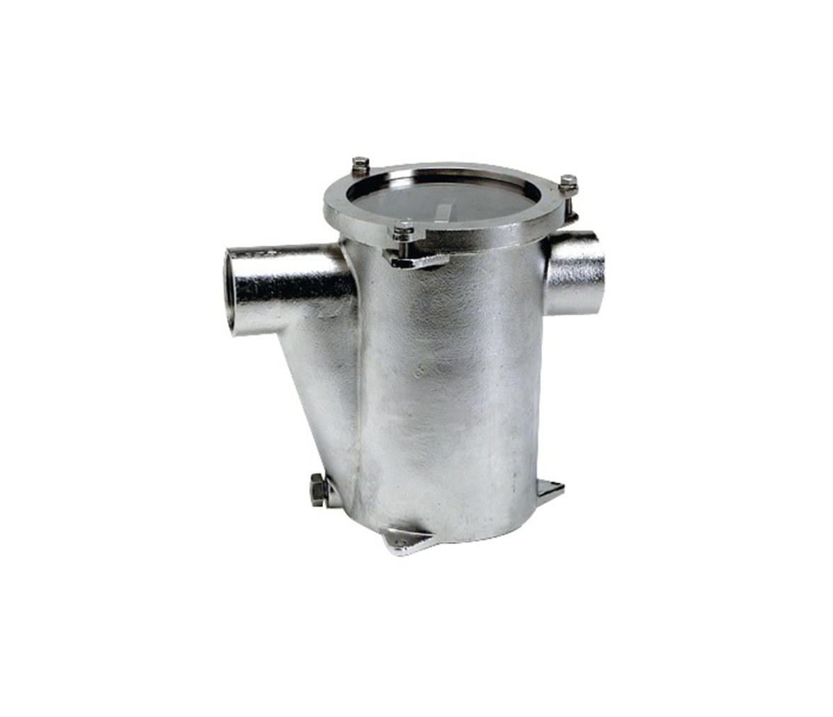 Filtro de agua motor refrigeracion acero inox