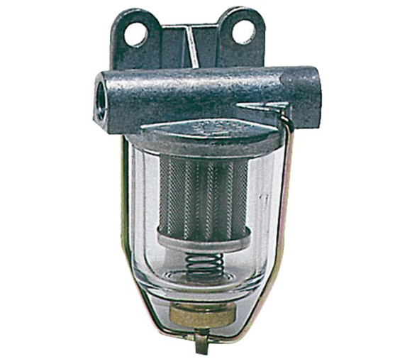 Fuel Filter with Clear Glass Tray